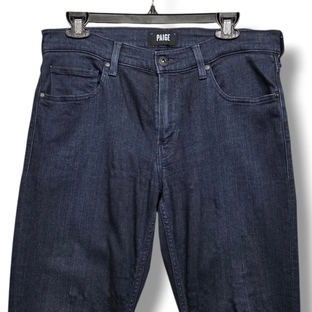Paige Federal Jeans‎ Mens 31 x 30 Slim Straight Inkwell STRETCHED KNEE